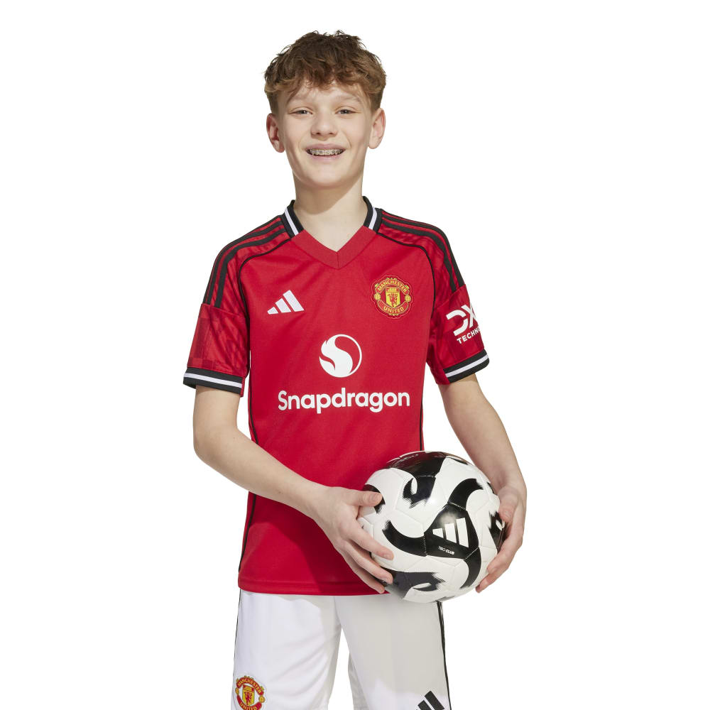Adidas Manchester United Fotballdrakt 25/26 Barn Hjemme