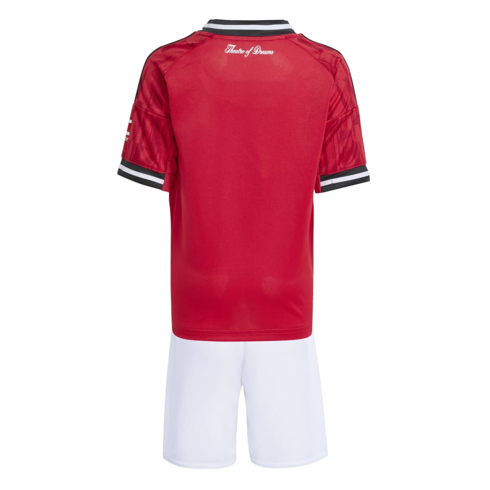 Adidas Manchester United Draktsett Barn 25/26 Hjemme