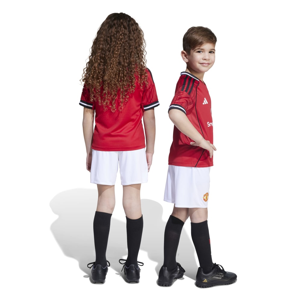 Adidas Manchester United Draktsett Barn 25/26 Hjemme