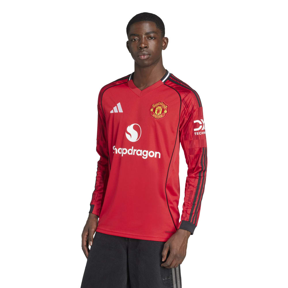 Adidas Manchester United Langermet Fotballdrakt 25/26 Hjemme
