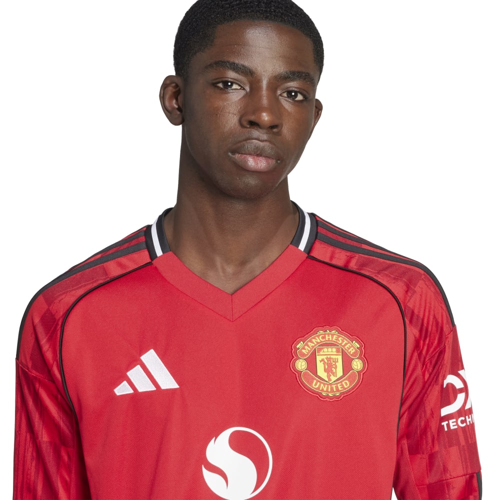 Adidas Manchester United Langermet Fotballdrakt 25/26 Hjemme