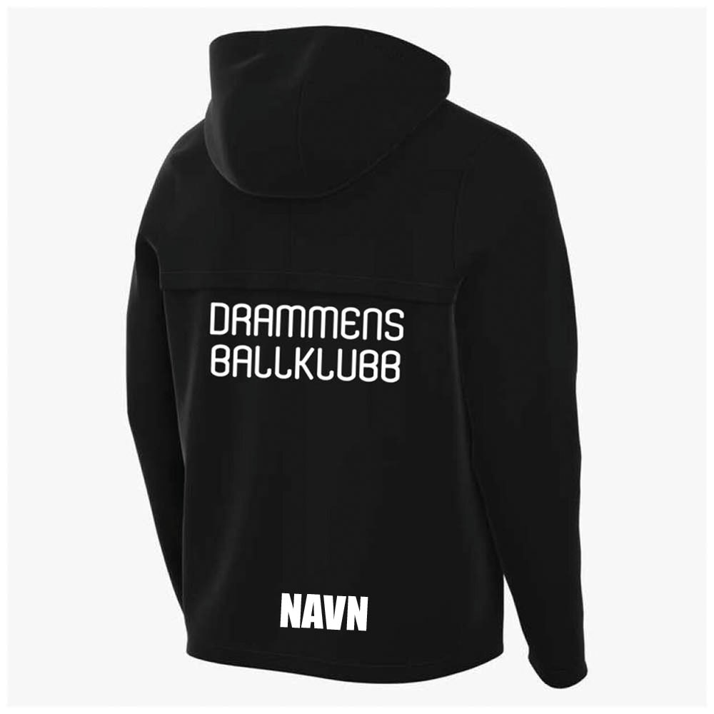 Nike Drammens BK Regnjakke Dame Sort/Hvit