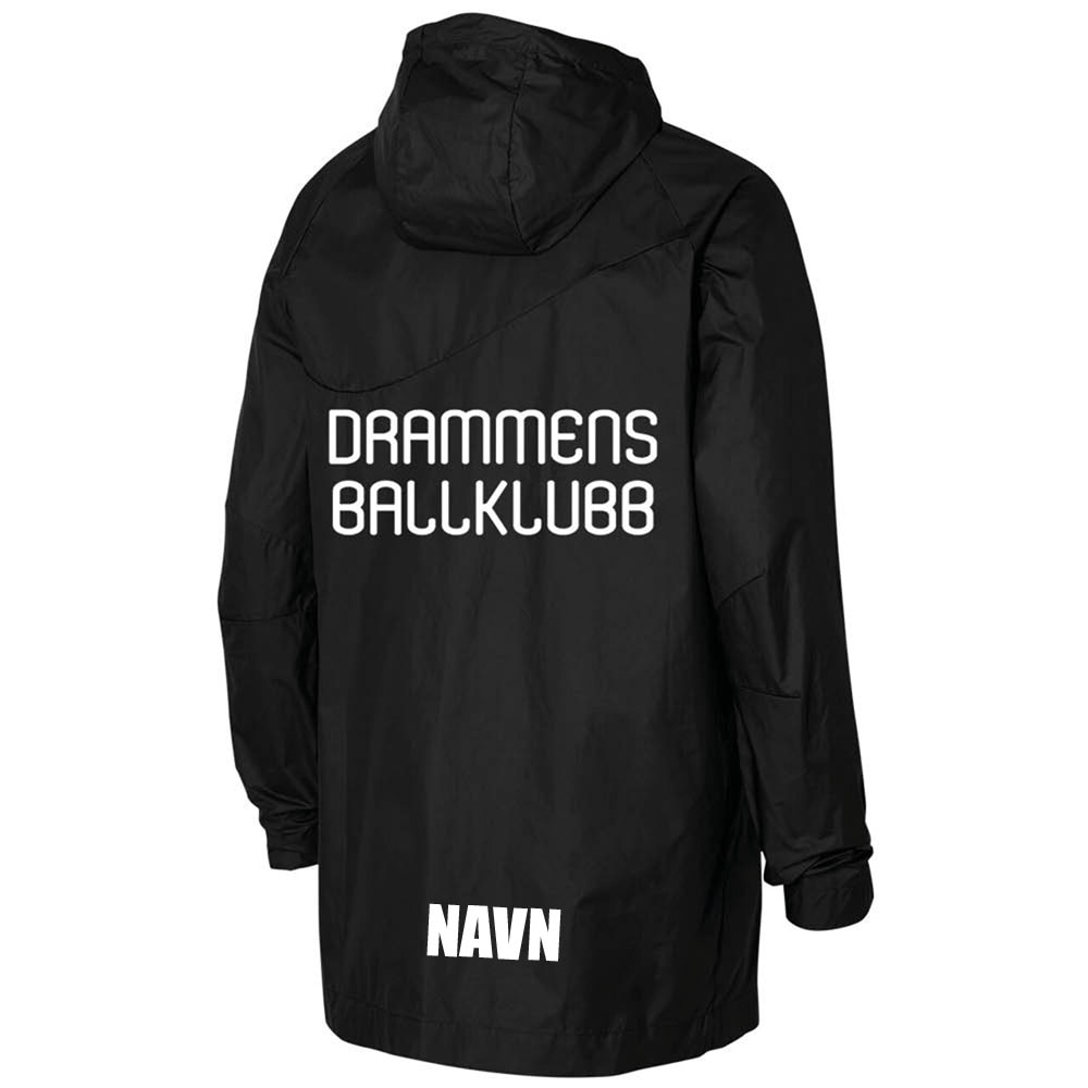 Nike Drammens BK Regnjakke Sort
