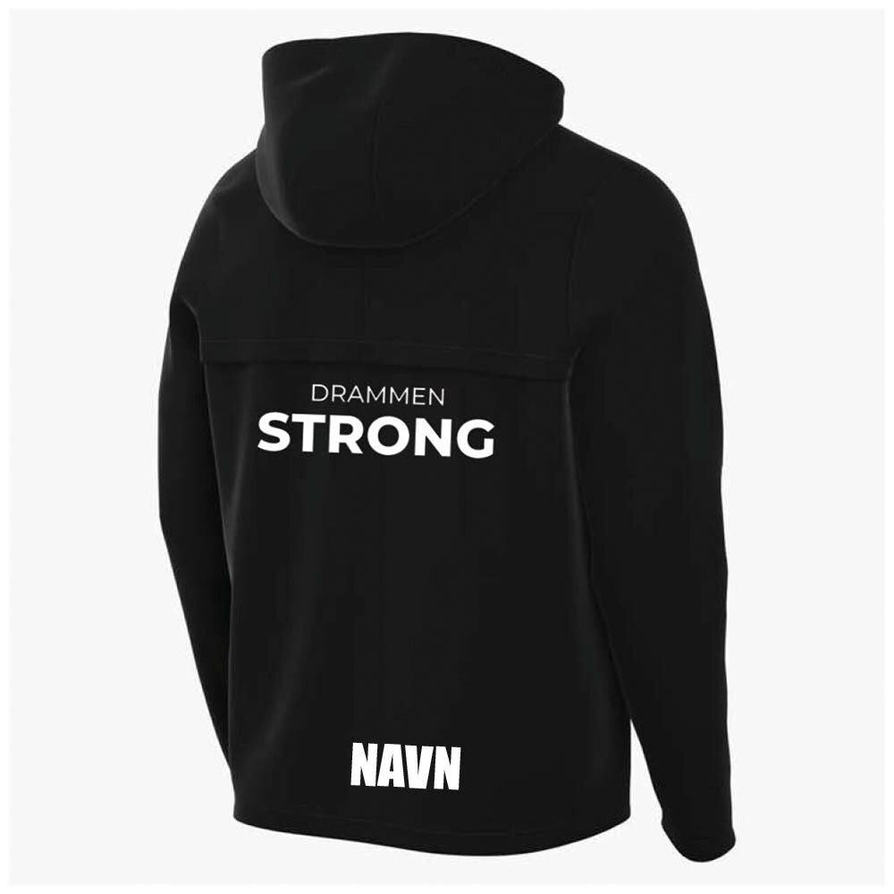 Nike Drammen Strong Regnjakke Sort/Hvit