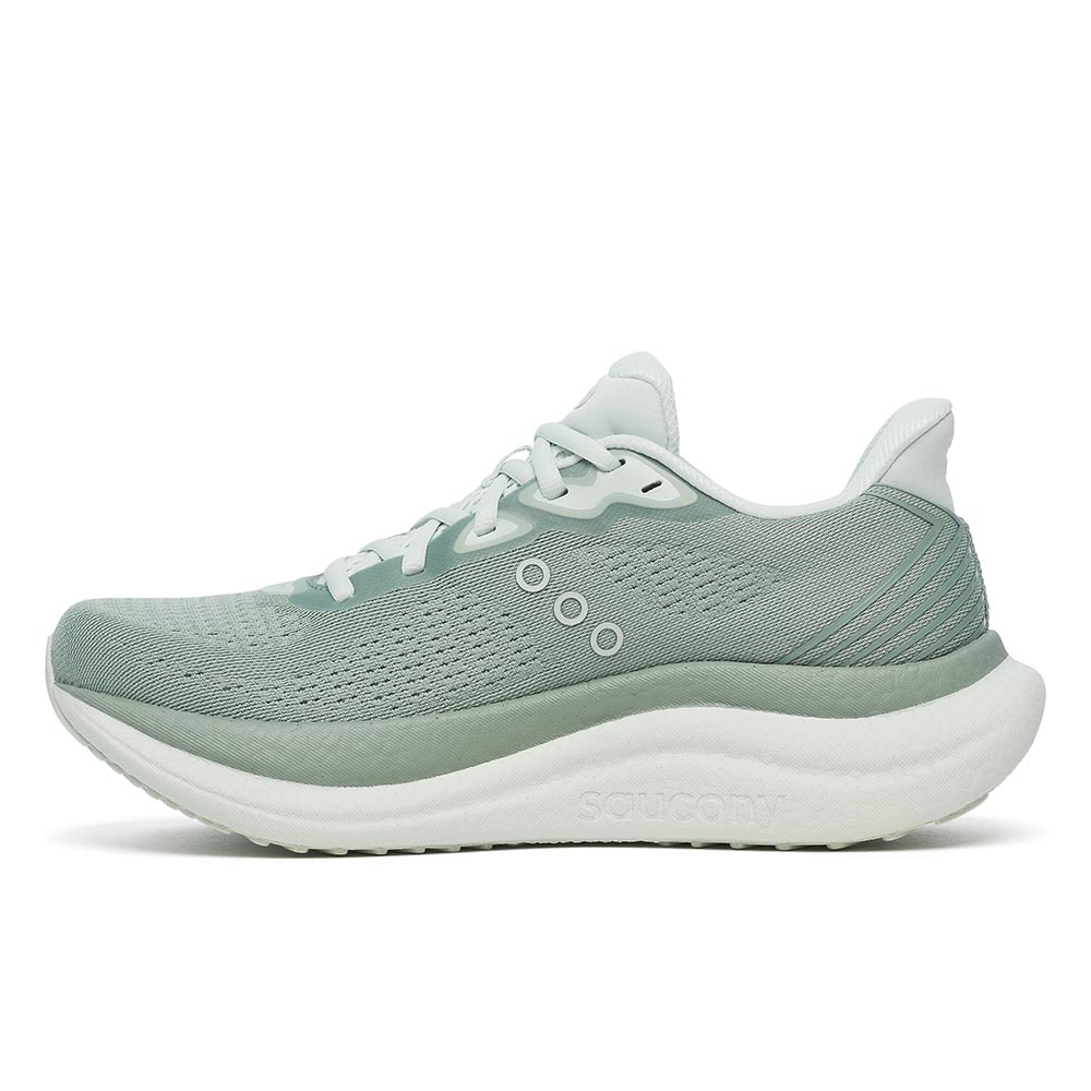 Saucony Triumph 23 Joggesko Dame Grønn/Hvit