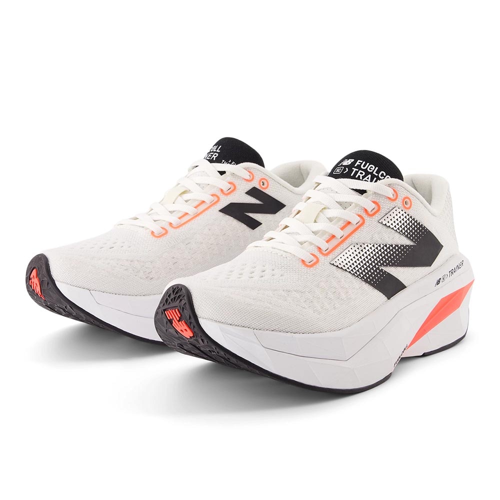 New Balance FuelCell SuperComp Trainer V3 Joggesko Dame Hvit/Sort/Rød