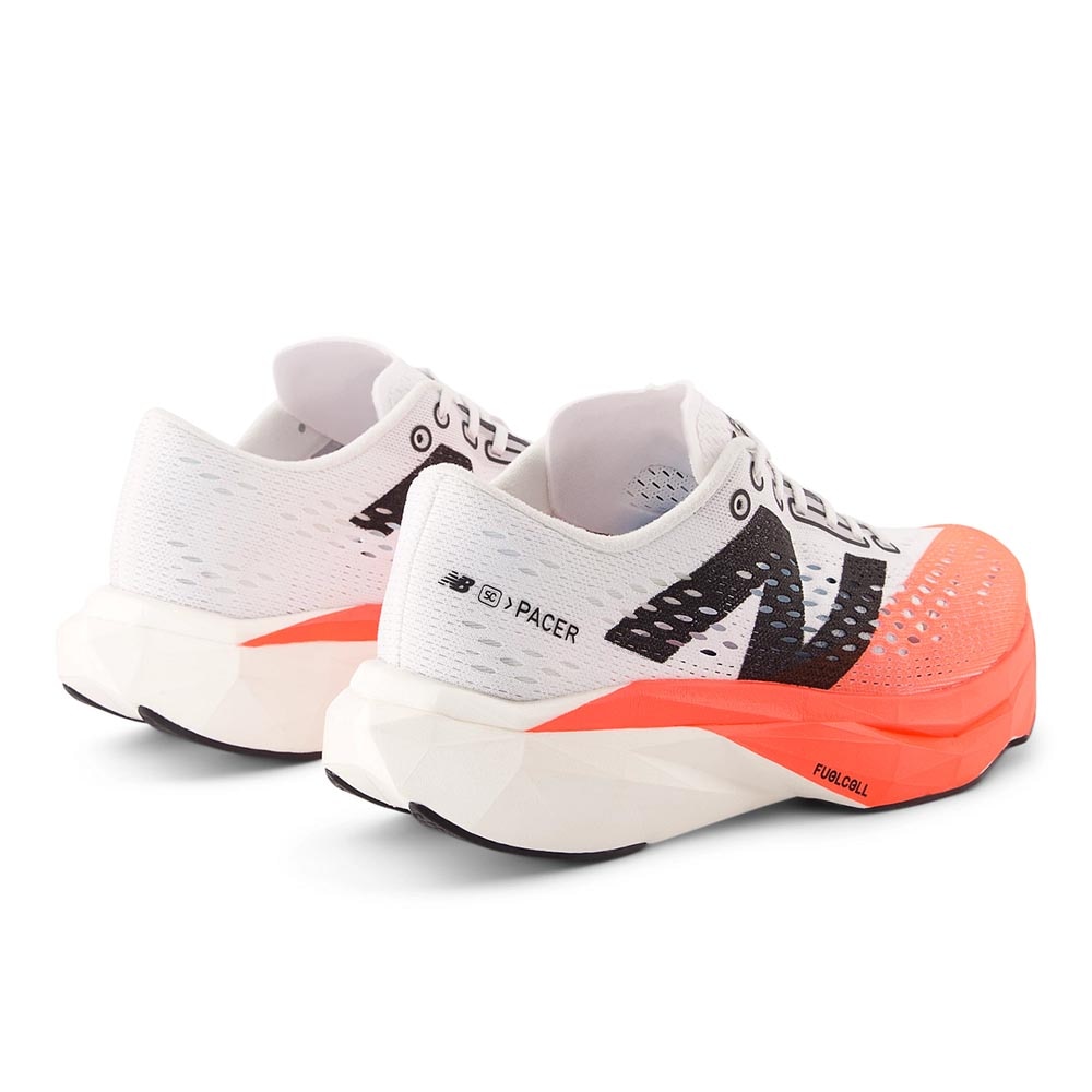 New Balance FuelCell SuperComp Pacer v2 Joggesko Dame Hvit/Rød