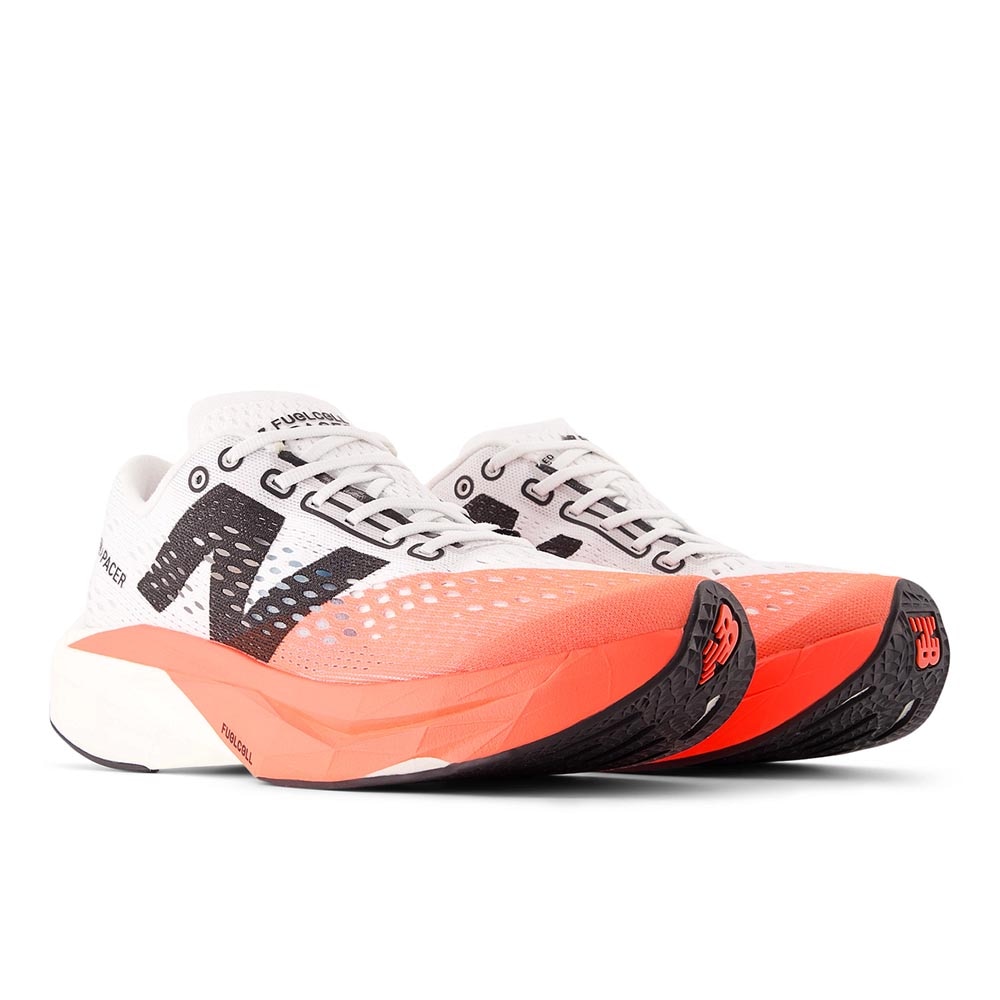 New Balance FuelCell SuperComp Pacer v2 Joggesko Dame Hvit/Rød