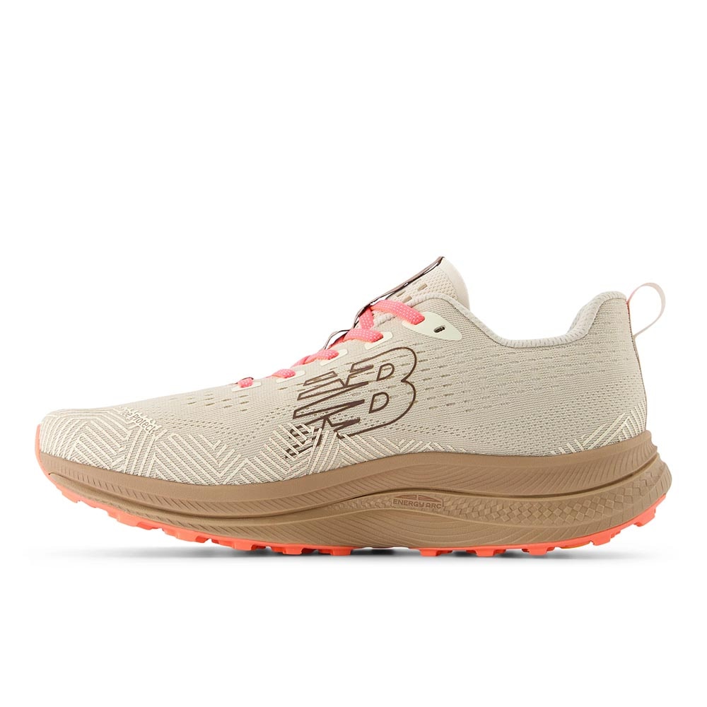 New Balance FuelCell SuperComp Trail Joggesko Herre Beige/Rosa