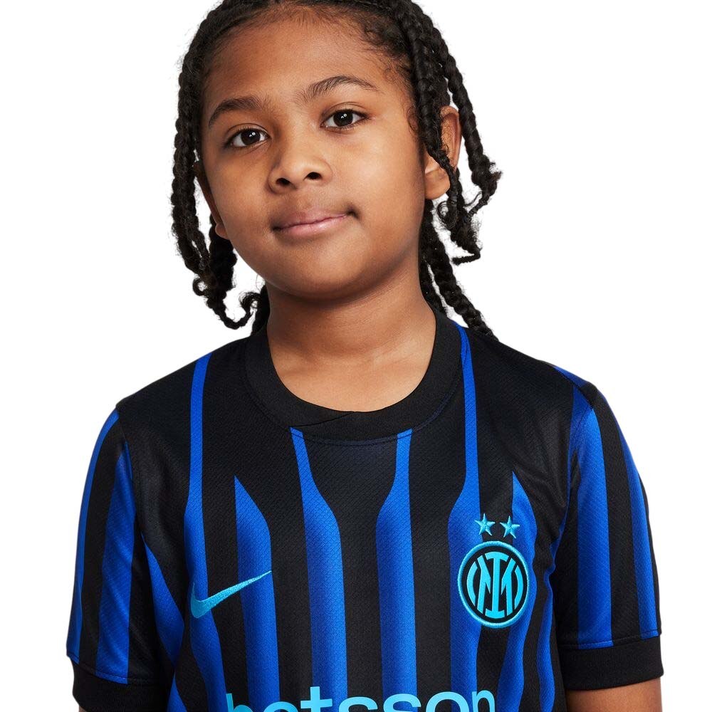Nike Inter Milan Fotballdrakt 25/26 Barn Hjemme