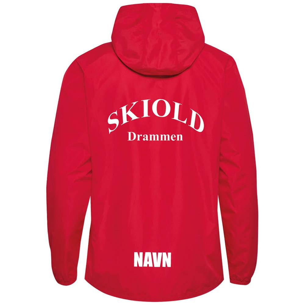 Hummel SBK Skiold Allværsjakke Rød