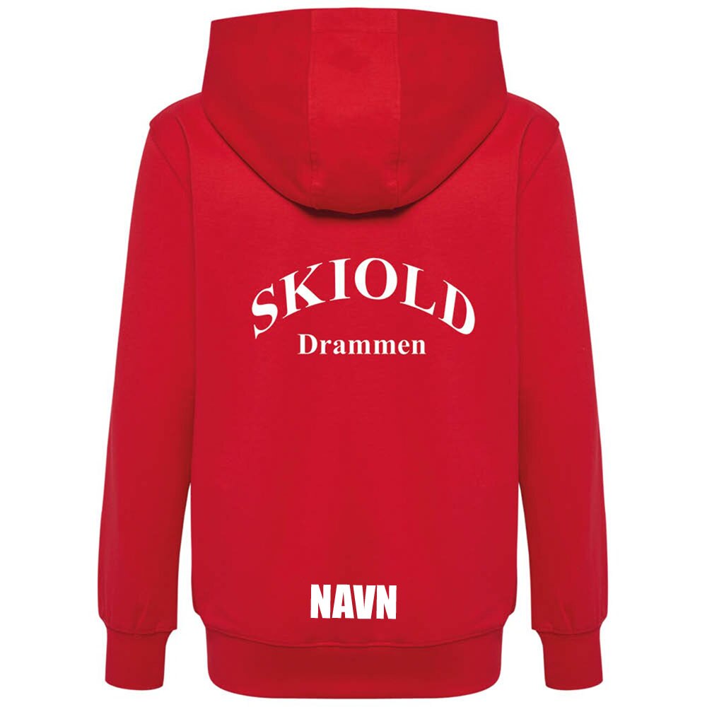Hummel SBK Skiold Hettegenser Rød