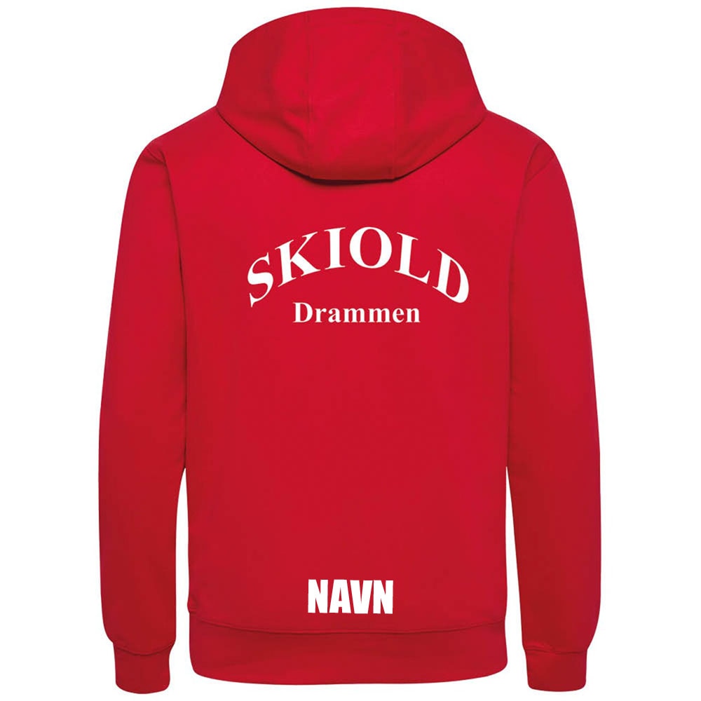 Hummel SBK Skiold Hettegenser Barn Rød