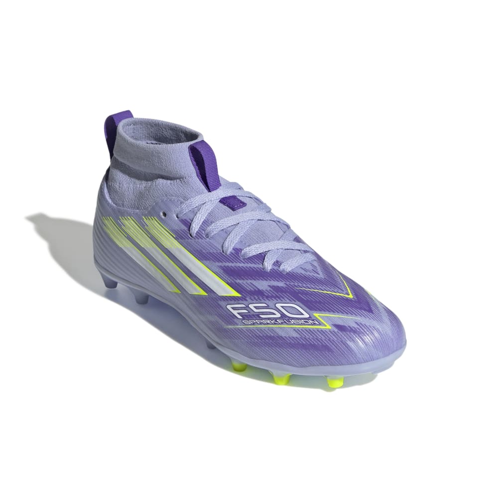 Adidas F50 Sparkfusion League FG/AG Fotballsko Barn Radiant Blaze
