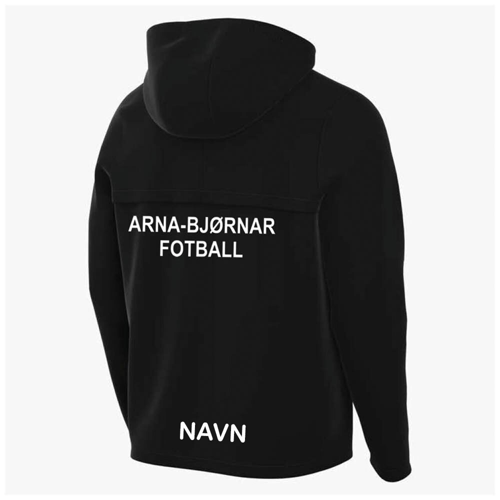 Nike Arna-Bjørnar Regnjakke Barn Sort/Hvit