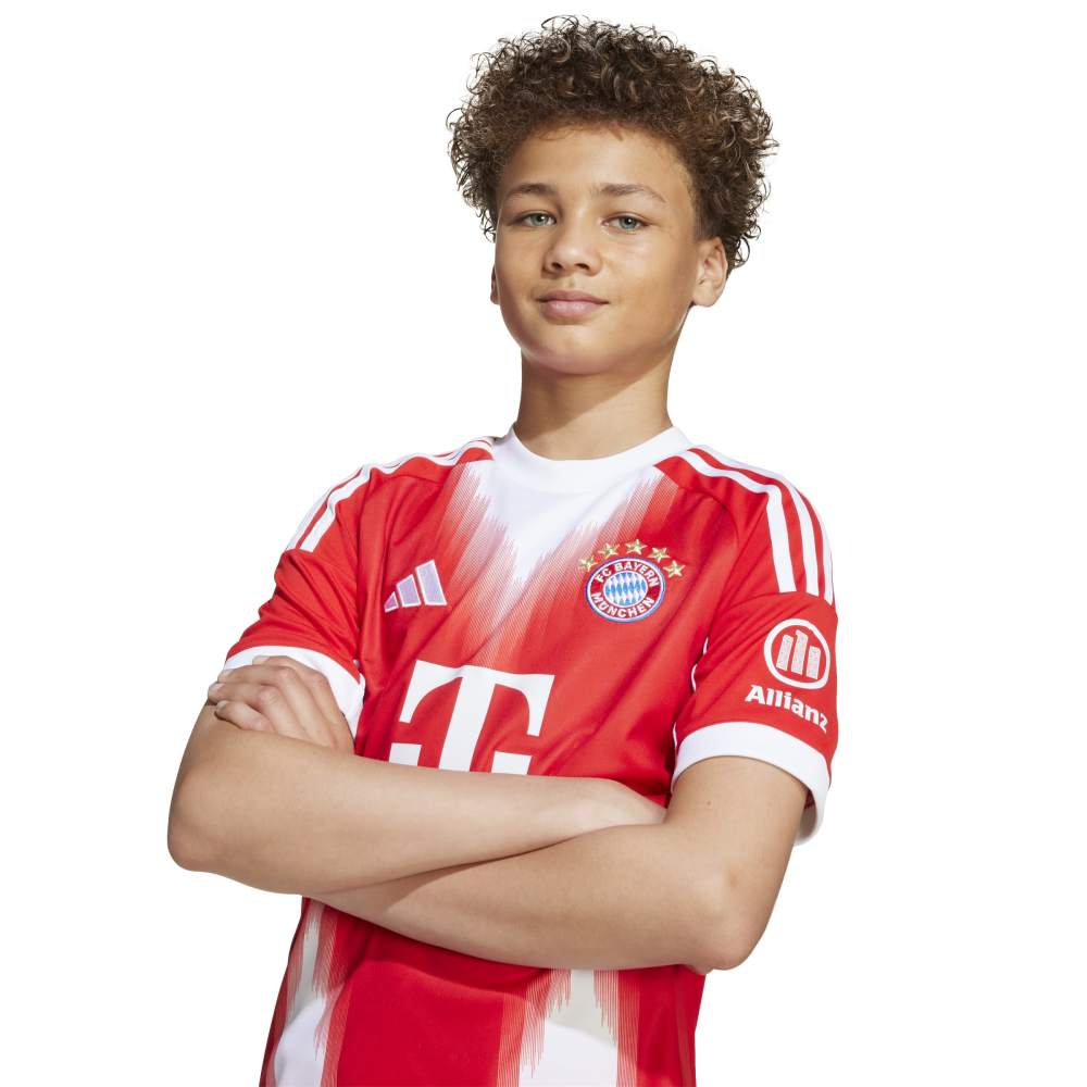 Adidas FC Bayern München Fotballdrakt 25/26 Barn Hjemme