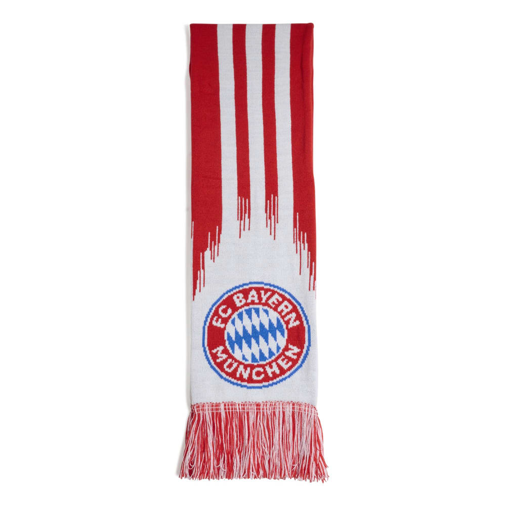 Adidas Bayern München Skjerf 25/26 Rød/Hvit