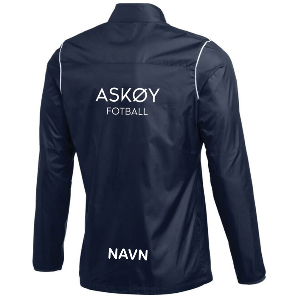 Nike Askøy Fotball Regnjakke Barn Marine