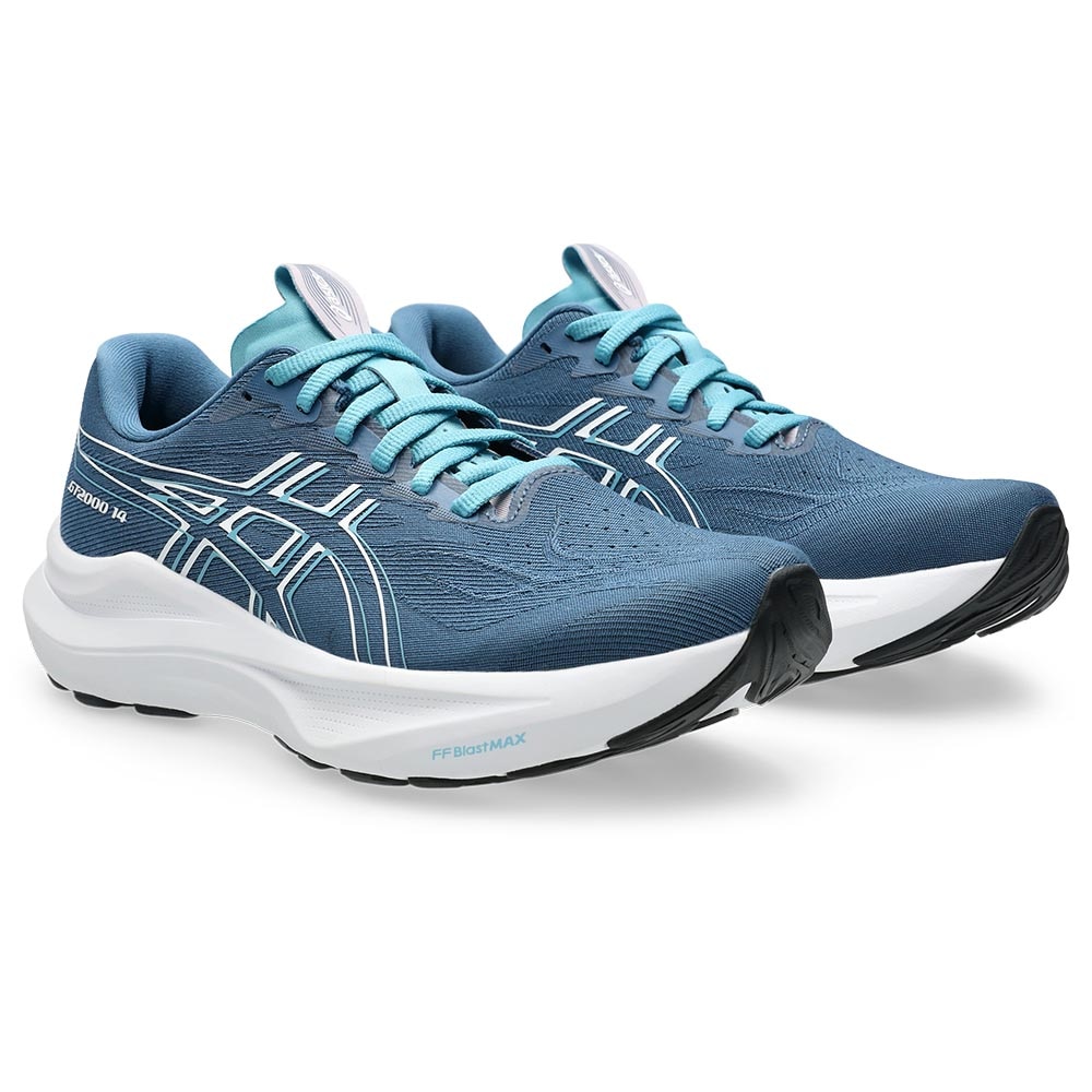 Asics GT-2000 14 Joggesko Dame Blå/Hvit
