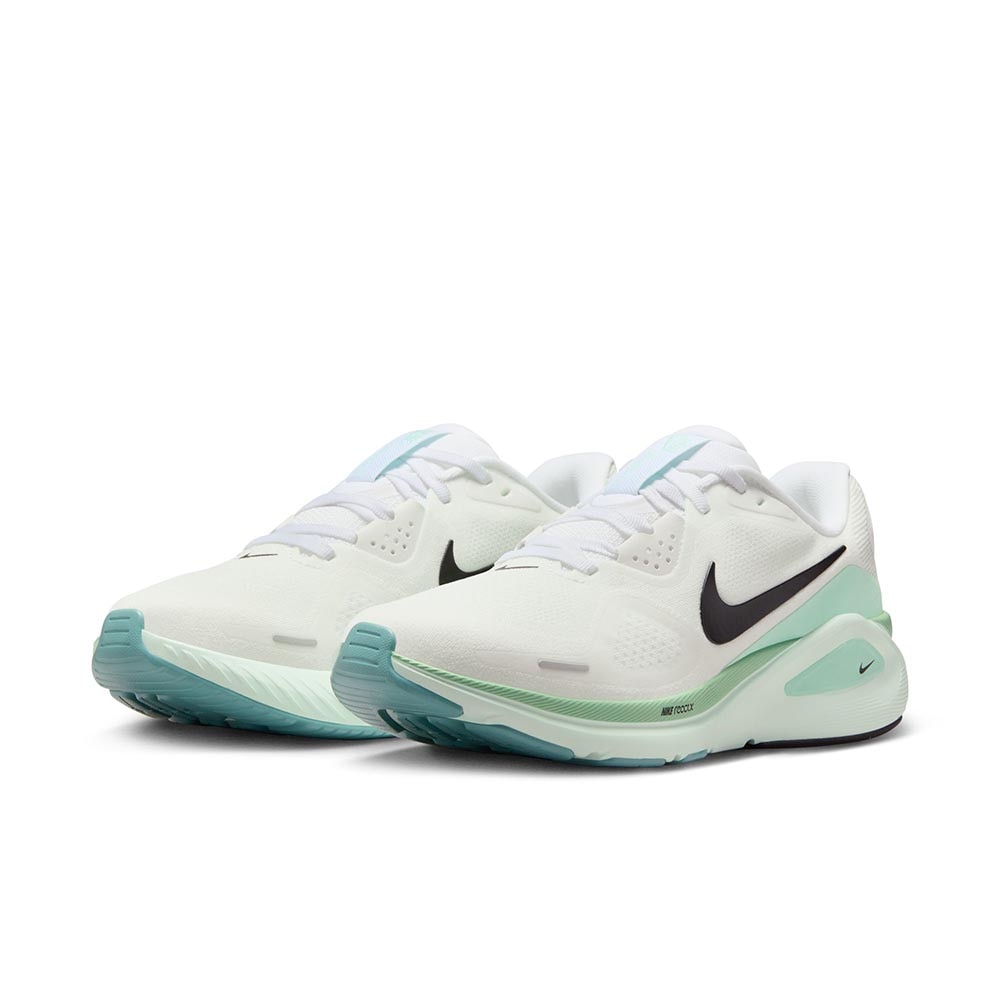 Nike Structure 26 Joggesko Dame Hvit/Turkis