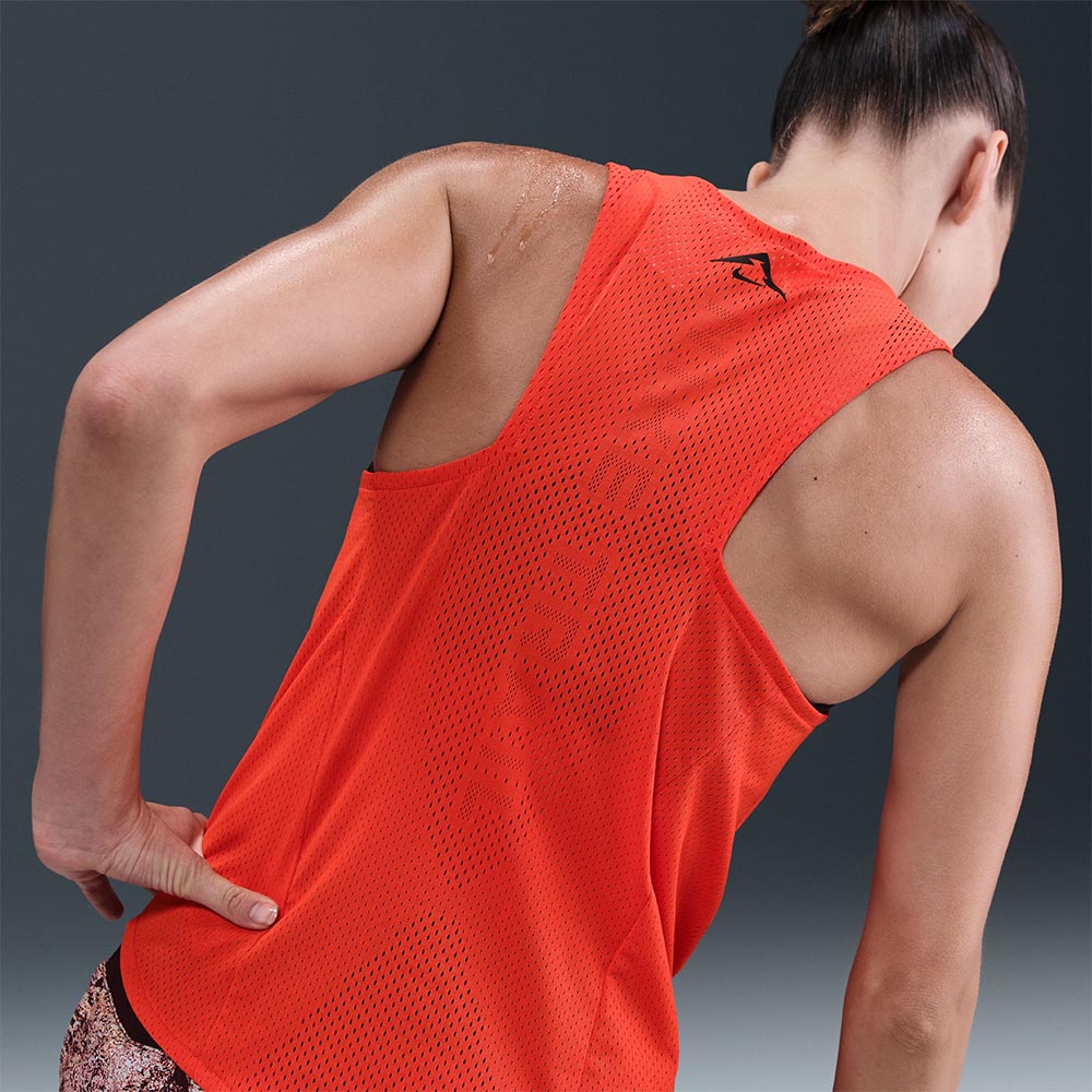 Nike Dri-Fit ADV Trail Singlet Dame Rød
