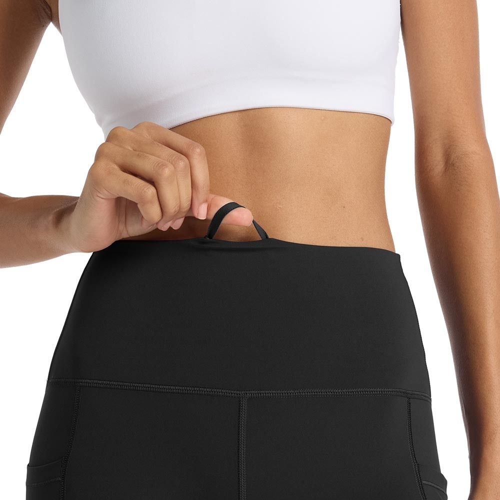 New Balance Sleek Pocket Tights Dame Sort