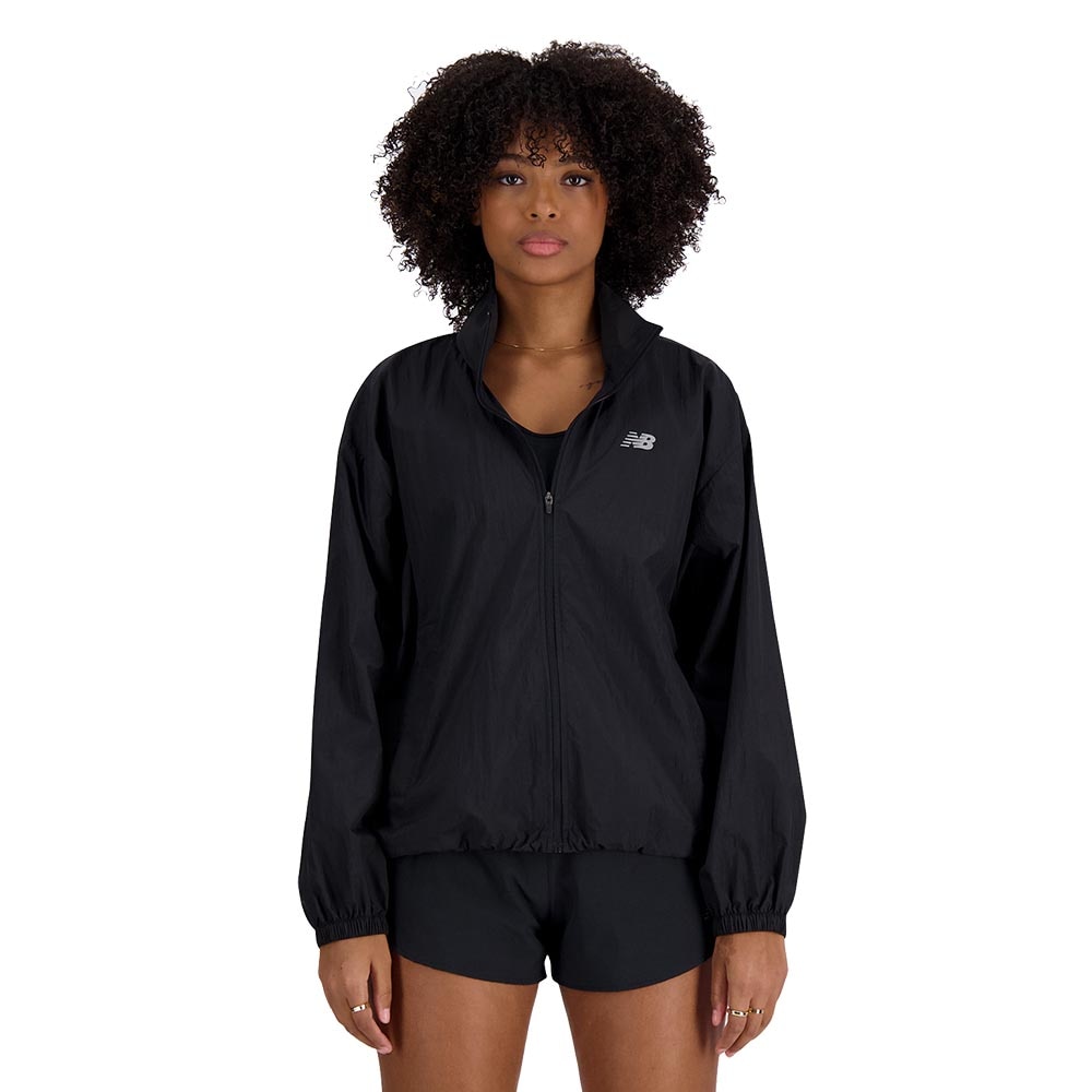 New Balance Athletics Packable Jakke Dame Sort
