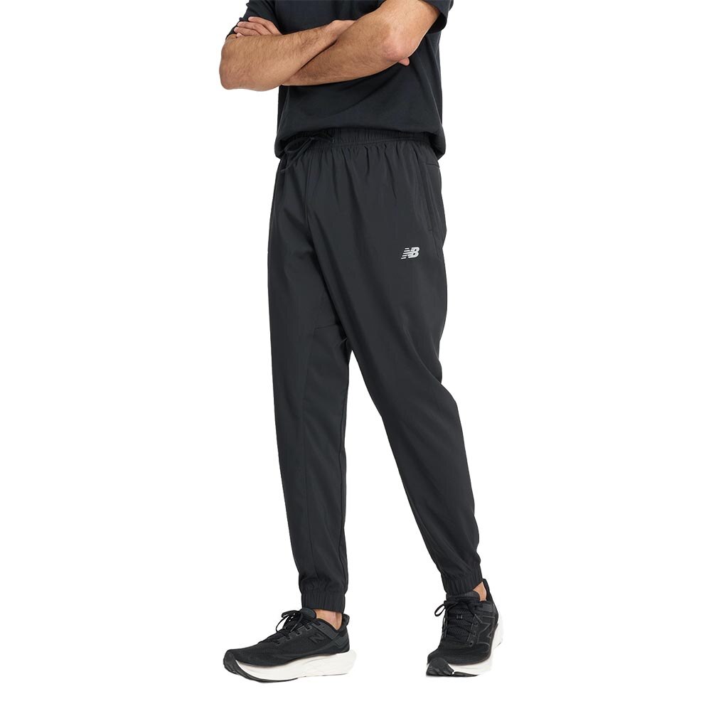 New Balance Sport Essentials Woven Jogger Bukse Herre Sort