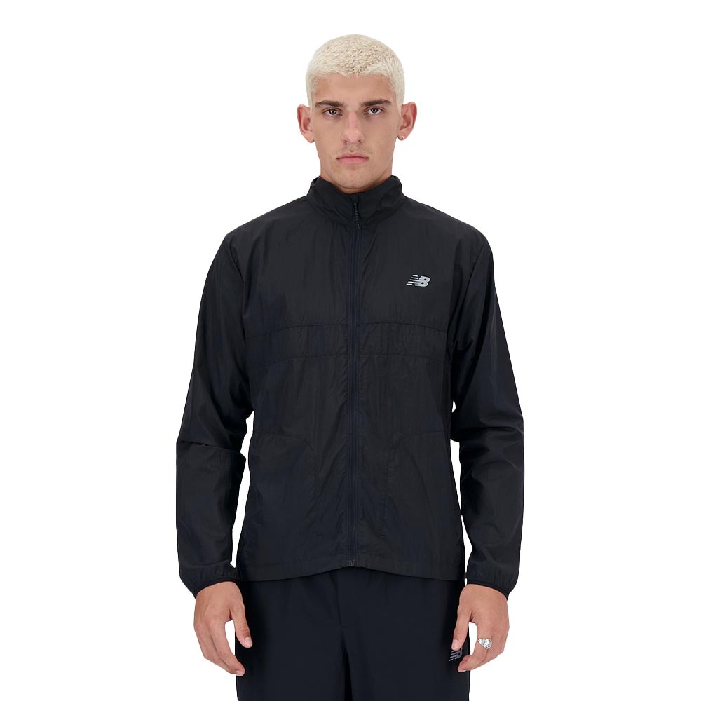 New Balance Athletics Packable Jakke Herre Sort