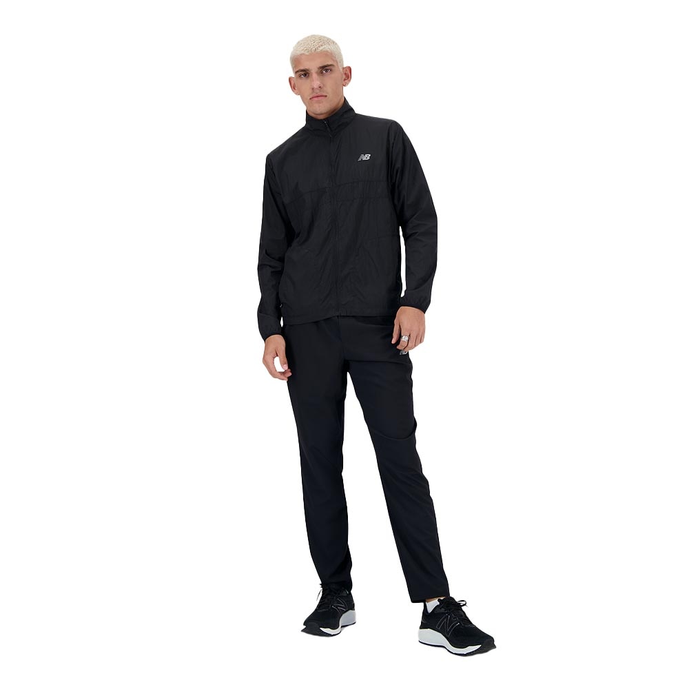New Balance Athletics Packable Jakke Herre Sort