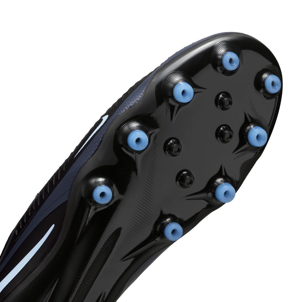 Nike Phantom 6 Low Pro AG-Pro Fotballsko Shadow Sort/Blå