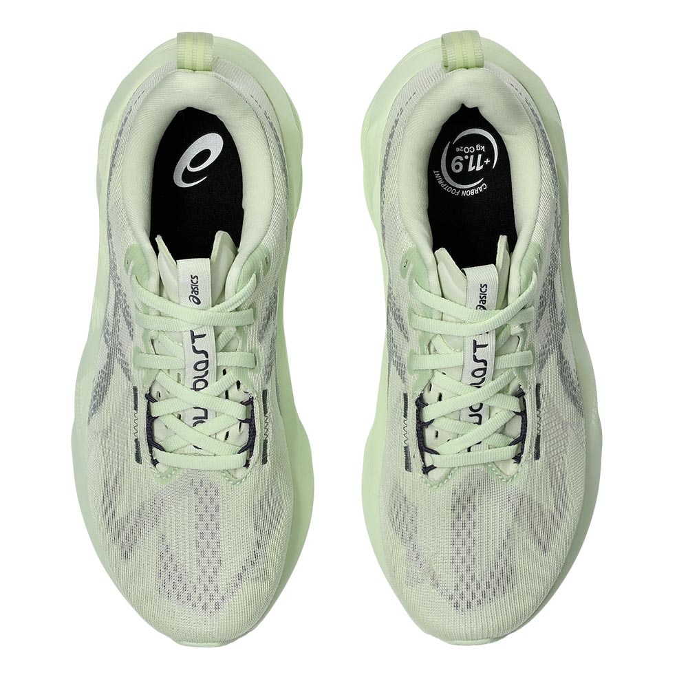 Asics Novablast 5 Joggesko Dame Grønn/Grå