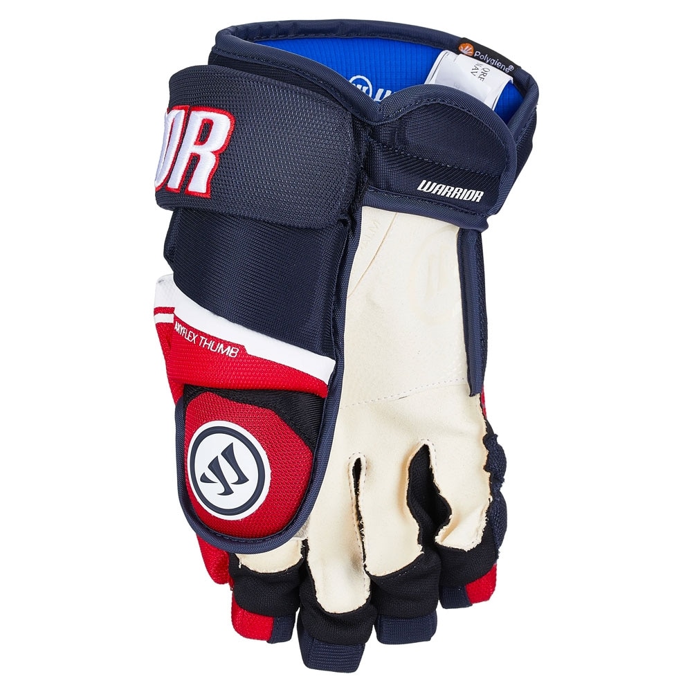 Warrior Covert QRE 20 PRO Hockeyhanske Marine/Rød/Hvit