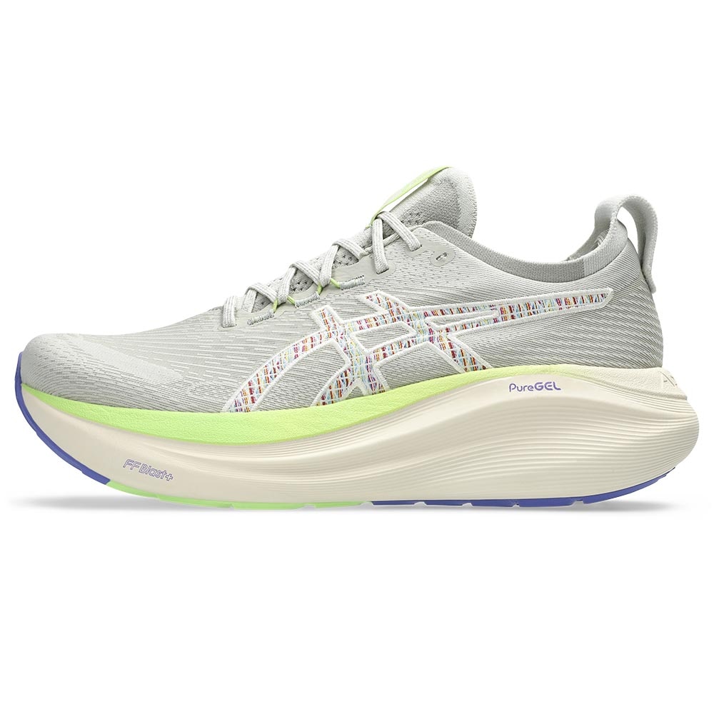 Asics Gel-Nimbus 27 TR Joggesko Herre Grå/Grønn/Lilla
