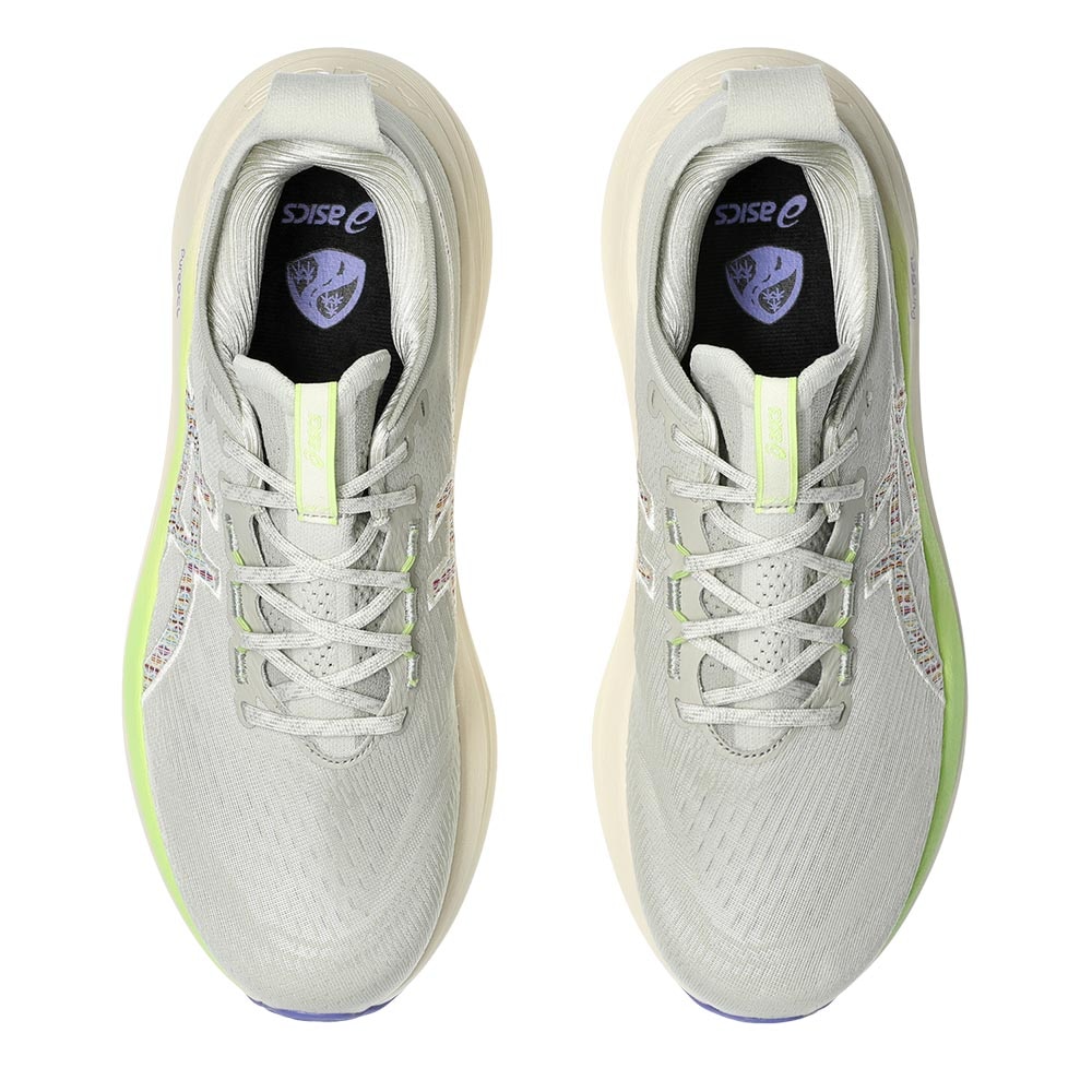 Asics Gel-Nimbus 27 TR Joggesko Herre Grå/Grønn/Lilla