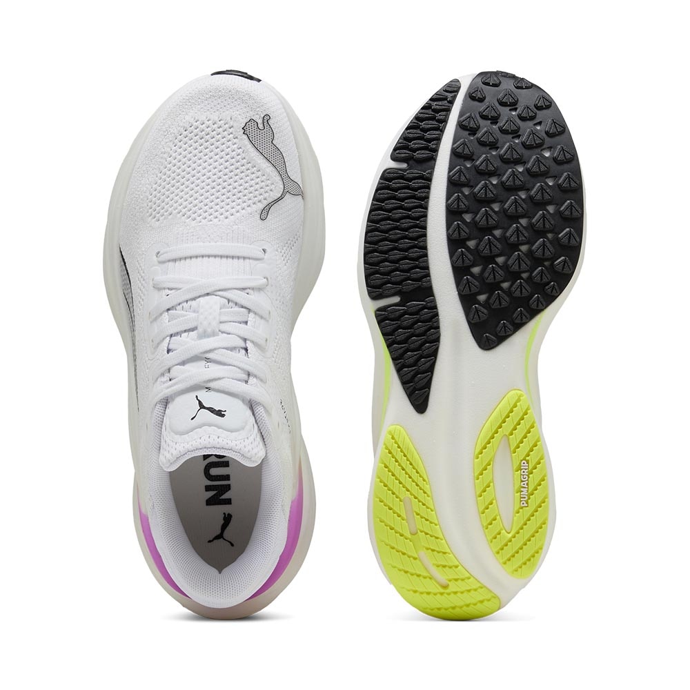 Puma Magnify Nitro 2 Joggesko Dame Hvit/Lilla/Grønn