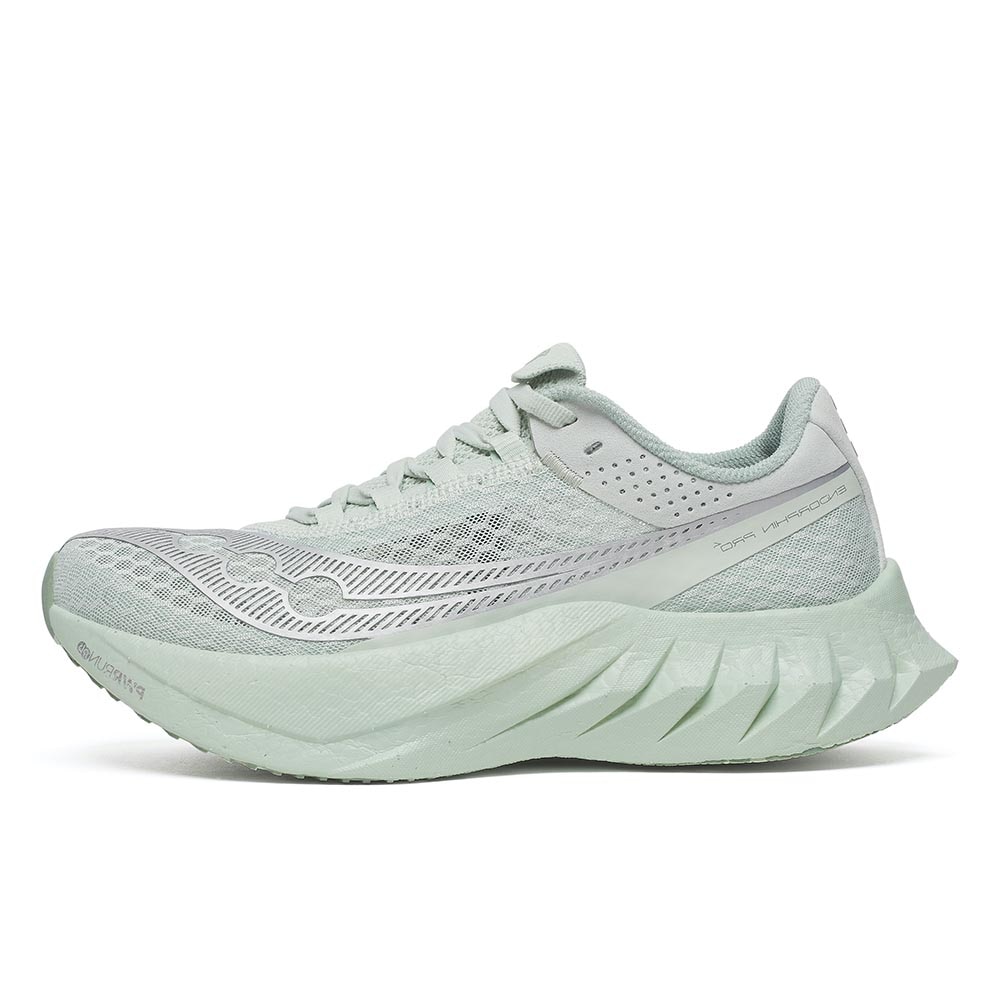 Saucony Endorphin Pro 4 Joggesko Dame Grønn/Grå