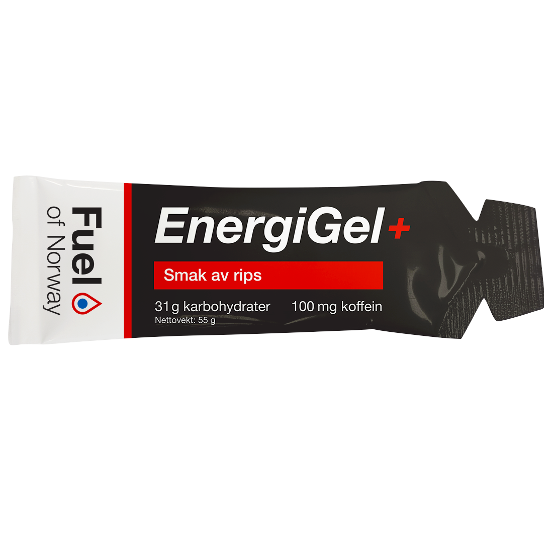Fuel of Norway Energigel+ rips koffein 55g