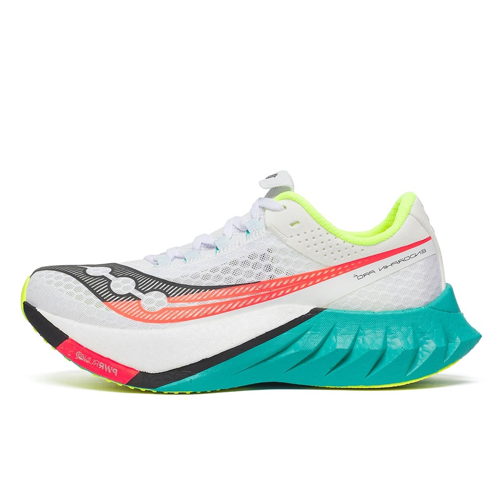 Saucony Endorphin Pro 4 Joggesko Dame Hvit/Flerfarget