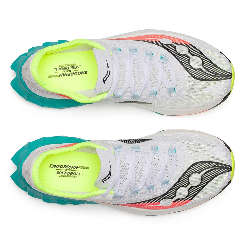 Saucony Endorphin Pro 4 Joggesko Herre Hvit/Flerfarget