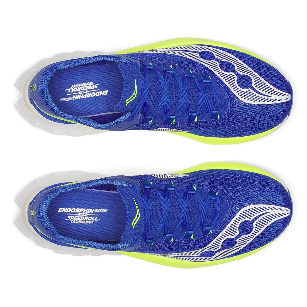 Saucony Endorphin Pro 4 Joggesko Herre Blå/Grønn