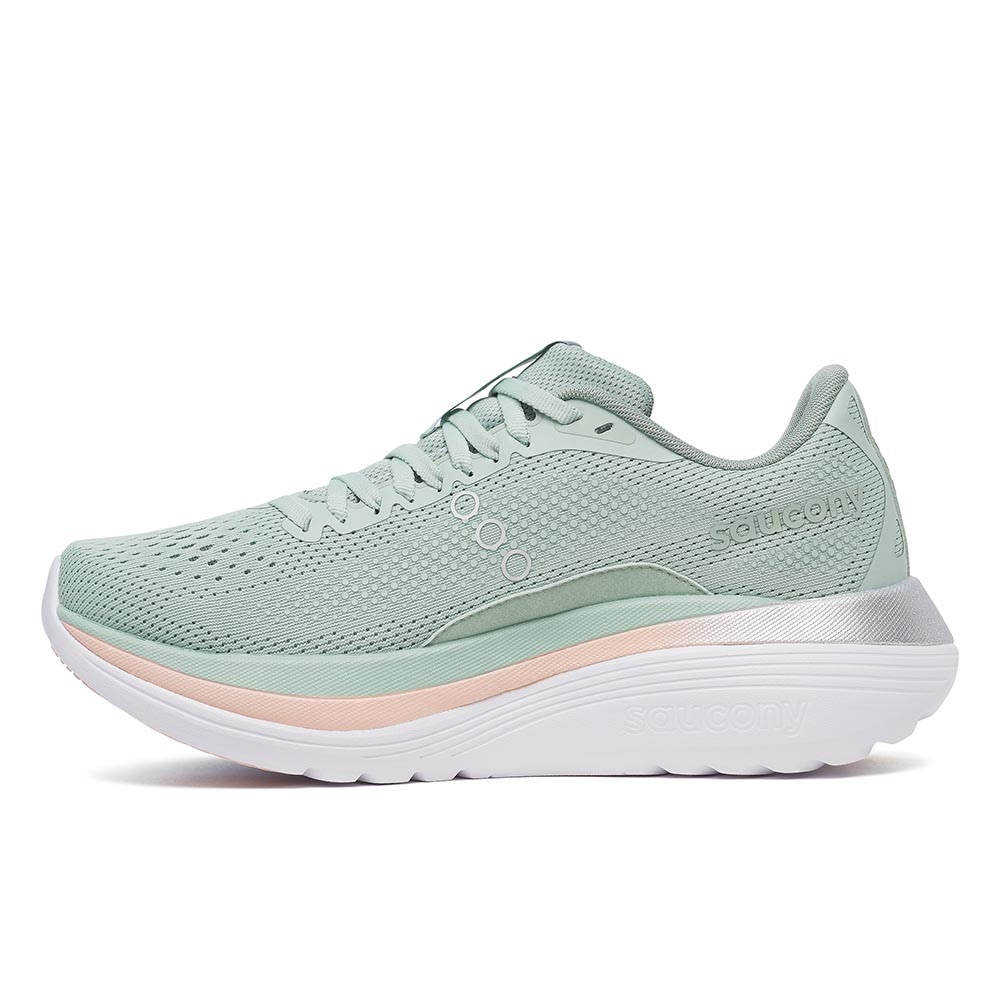 Saucony Endorphin Trainer Joggesko Dame Grønn/Rosa