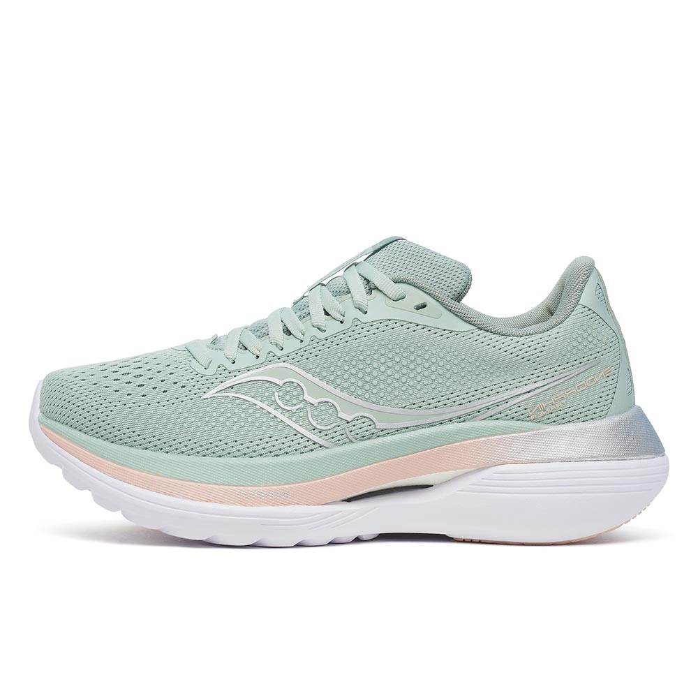 Saucony Endorphin Trainer Joggesko Dame Grønn/Rosa