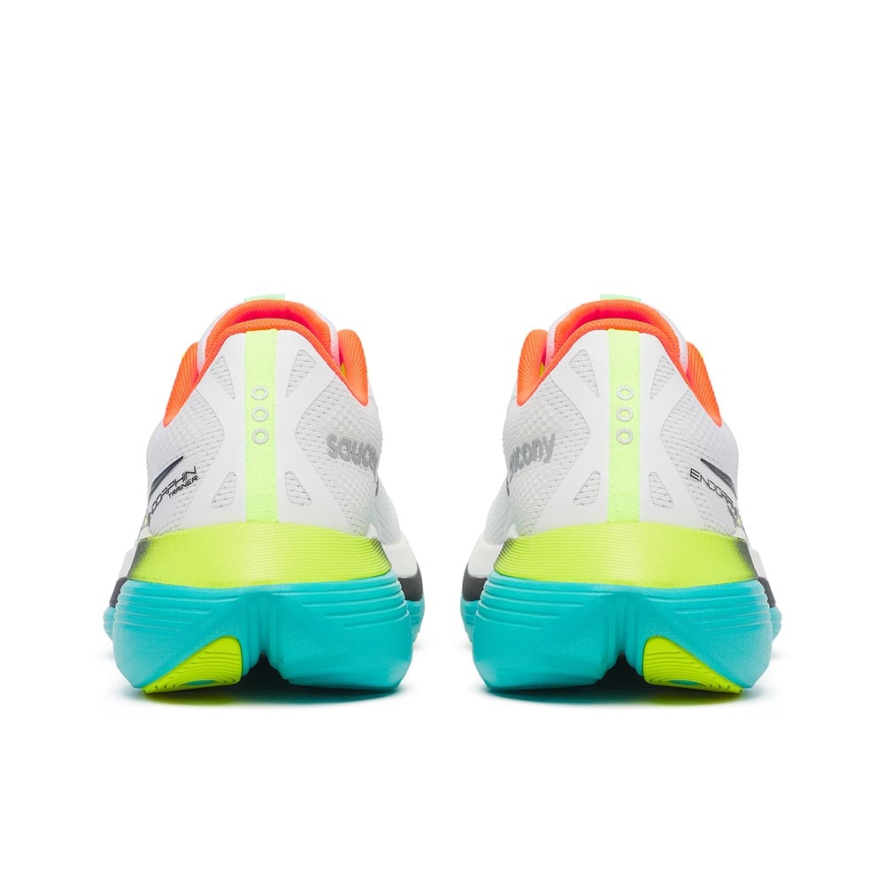 Saucony Endorphin Trainer Joggesko Dame Hvit/Flerfarget