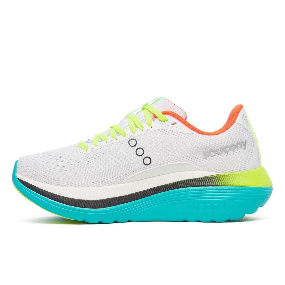 Saucony Endorphin Trainer Joggesko Dame Hvit/Flerfarget