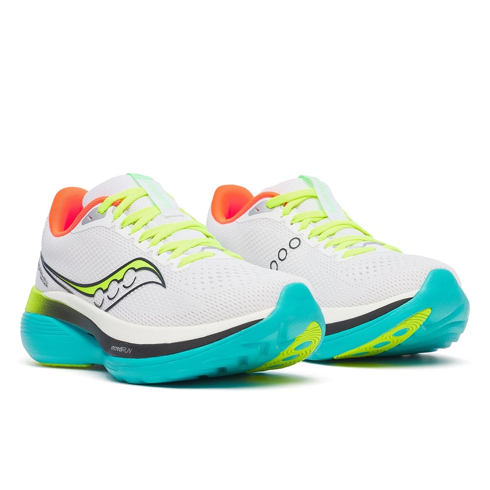 Saucony Endorphin Trainer Joggesko Dame Hvit/Flerfarget
