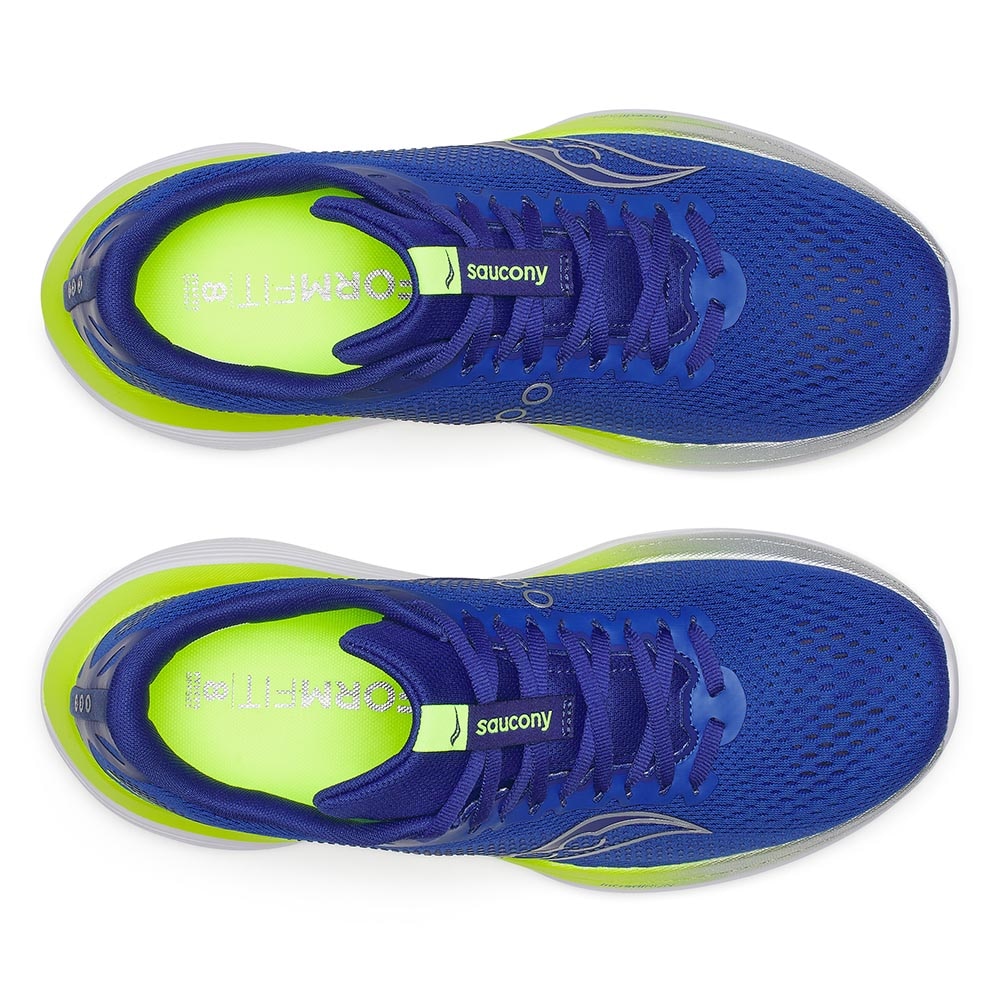 Saucony Endorphin Trainer Joggesko Herre Blå/Grønn