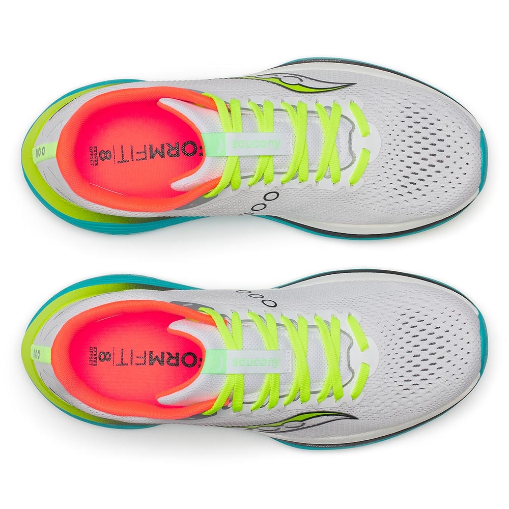 Saucony Endorphin Trainer Joggesko Herre Hvit/Flerfarget