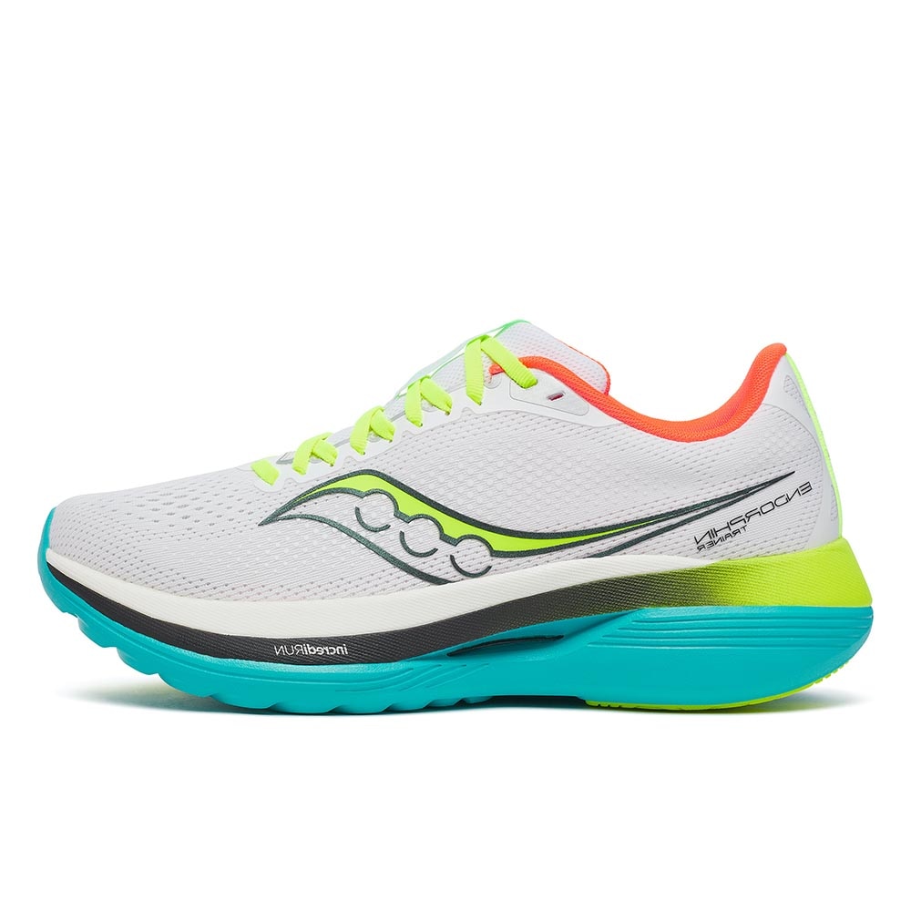 Saucony Endorphin Trainer Joggesko Herre Hvit/Flerfarget