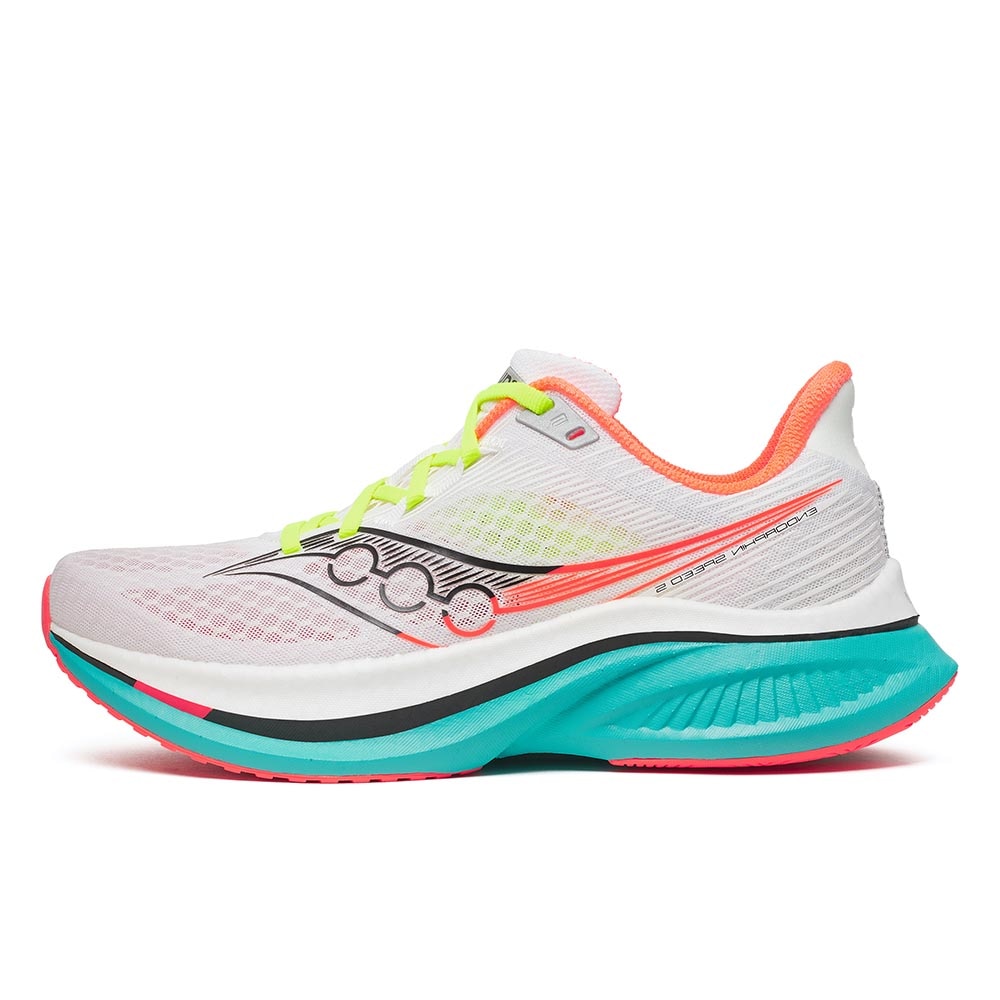 Saucony Endorphin Speed 5 Joggesko Herre Hvit/Flerfarget